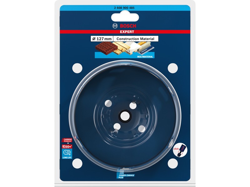 Žaga za izrezovanje lukenj Bosch EXPERT Construction Material, 127x60mm, 2608900485